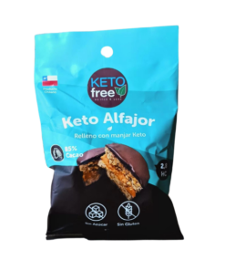 Alfajor keto Manjar (70)g. Keto free