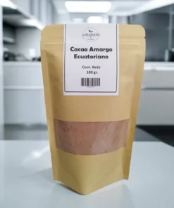 Cacao amargo sin azúcar polvo (100 gr.)