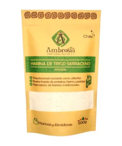 Harina de Trigo Sarraceno, sin gluten (500 gr.) Ambrosia