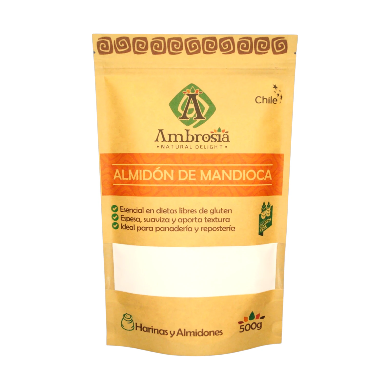 Almidón de Mandioca, sin gluten, (500 gr.) Ambrosia