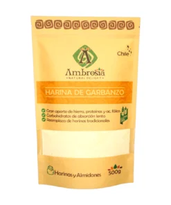 Harina de Garbanzo, sin gluten (500 gr.) Ambrosia