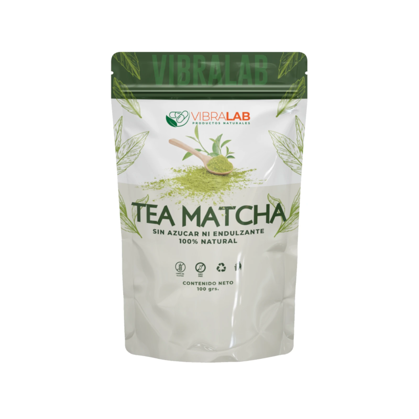 Té Matcha Japonés Vibralab (100)grs.