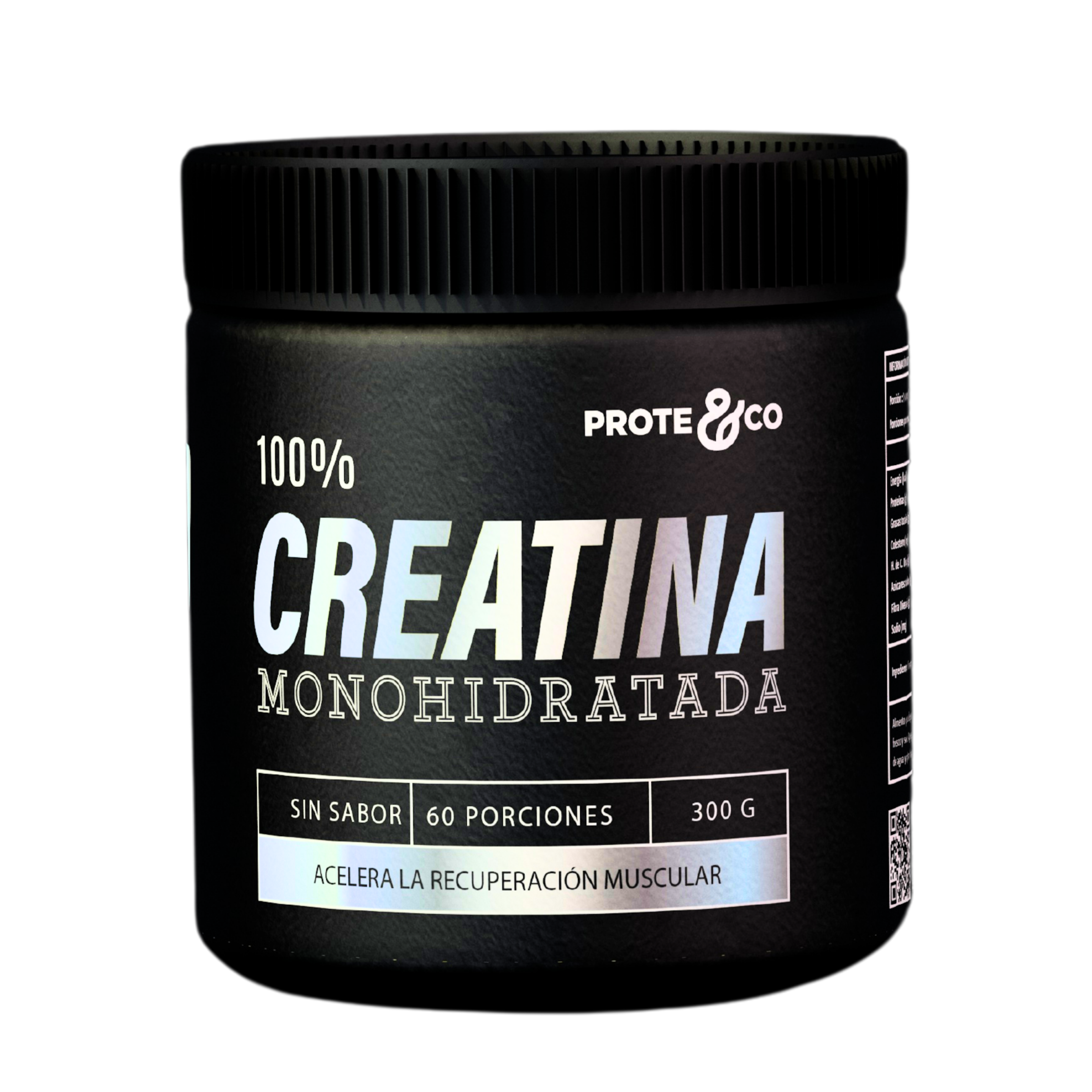 Creatina monohidratada Prote&Co (300)g.