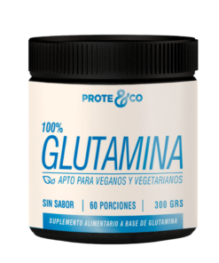 Glutamina 100% prote&co (300)g.