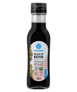 Frasco Salsa de Soya Orgánica 150ml Manare