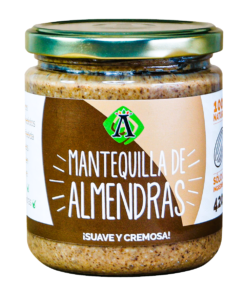 Mantequilla de almendras Ambrosía (420)g.