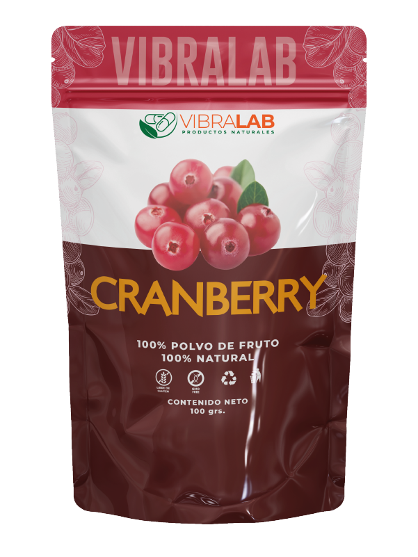 Cranberry deshidratado Vibralab (100)grs.