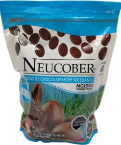 Gotas chocolate con leche moldeo Neucober (1)k.