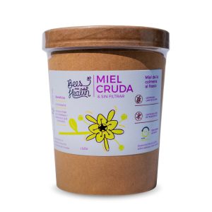 Miel de abejas cruda sin filtrar (1kg.)