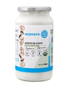 Aceite de Coco sin olor ni sabor (1Lt.) Manare